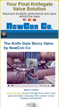 Mobile Screenshot of newconvalve.com